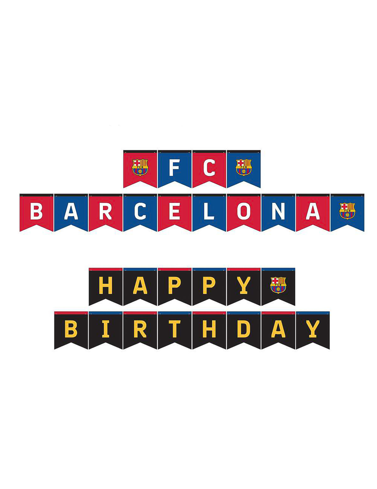 Narodeninová sada FC Barcelone 44 kusov