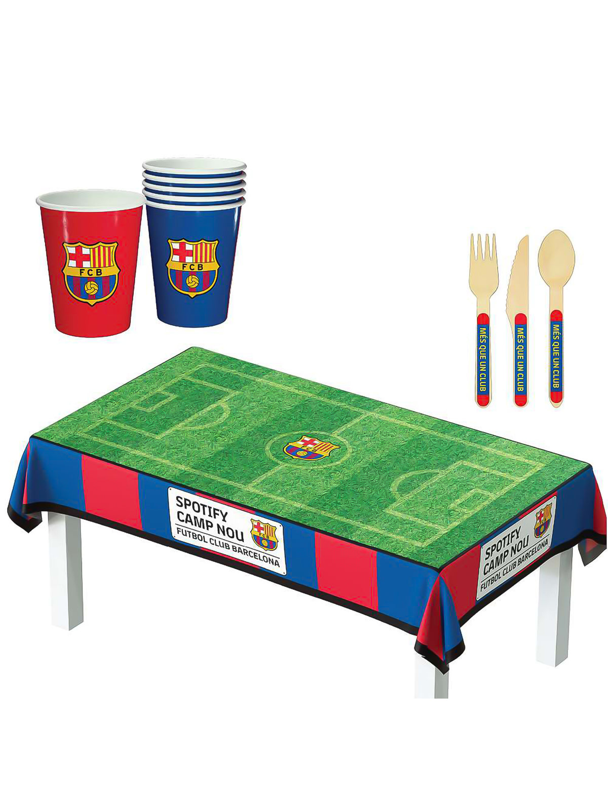 Narodeninová sada FC Barcelone 75 kusov