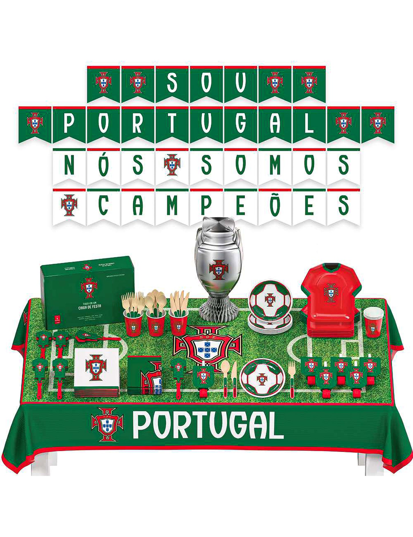 Narodeninová sada Portugalskej futbalovej federácie 75 kusov