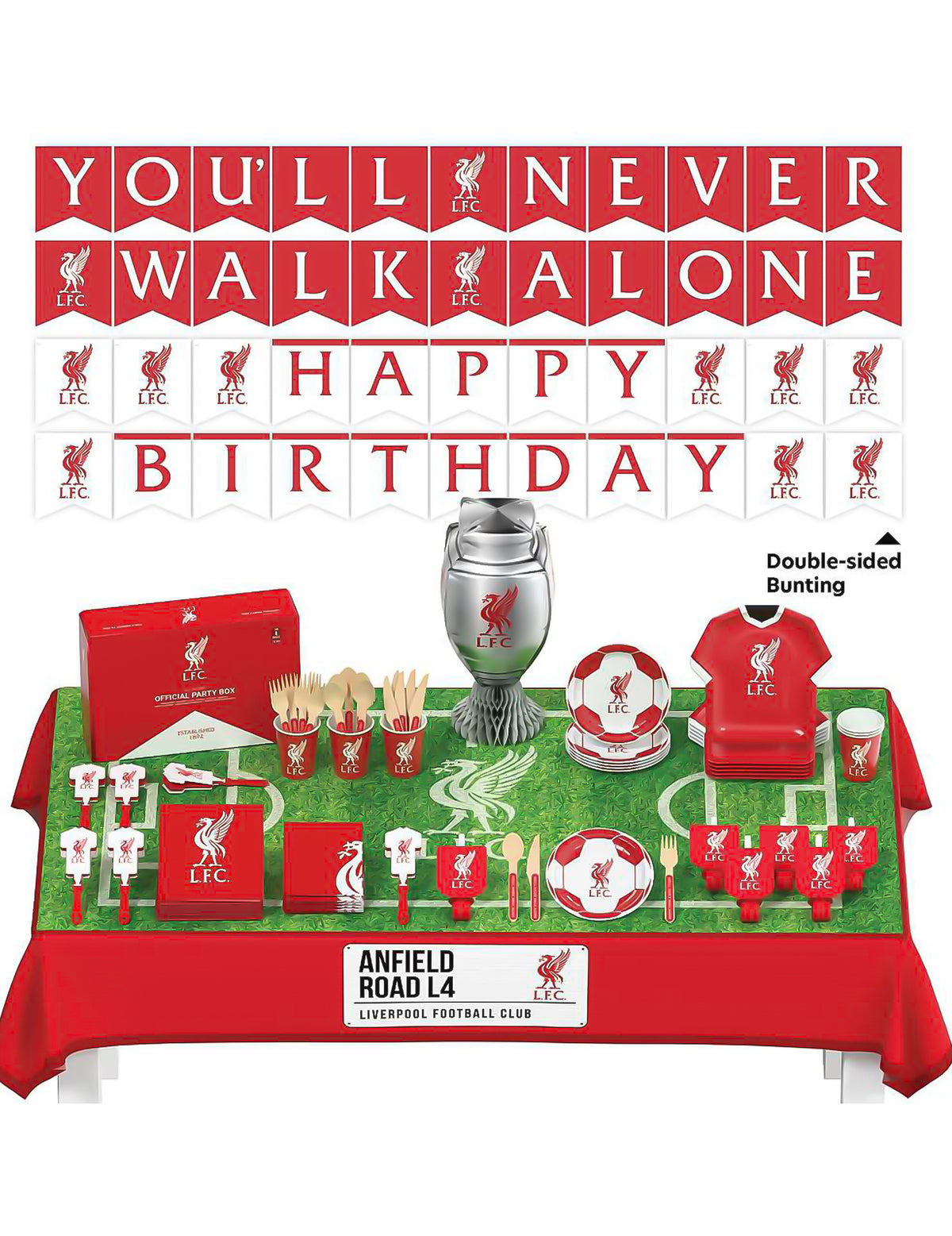 Narodeninová sada Liverpool Football Club 75 kusov