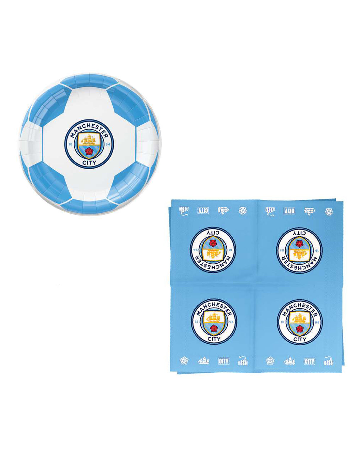 Narodeninová sada Manchester City Football Club 44 kusov
