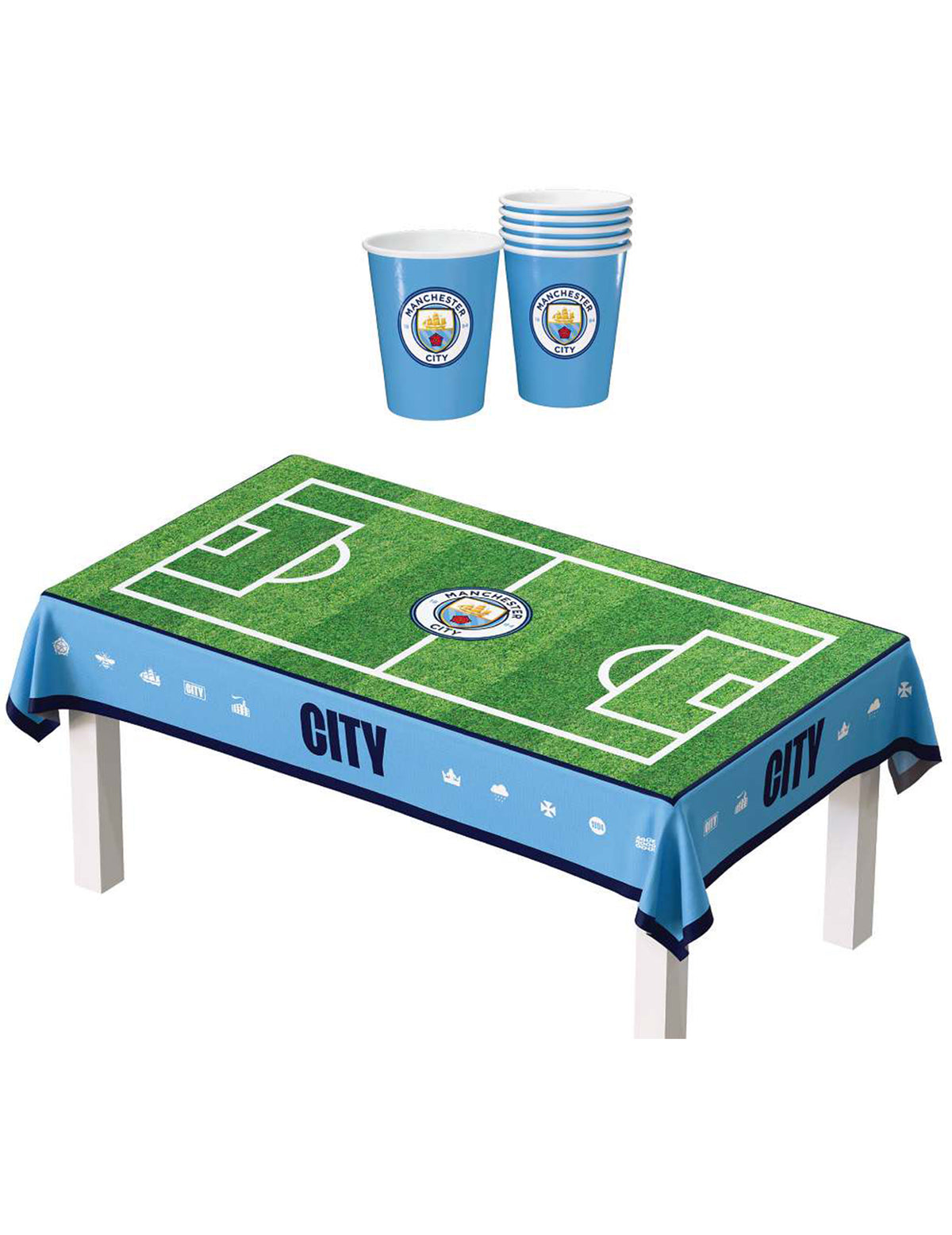 Narodeninová sada Manchester City Football Club 44 kusov