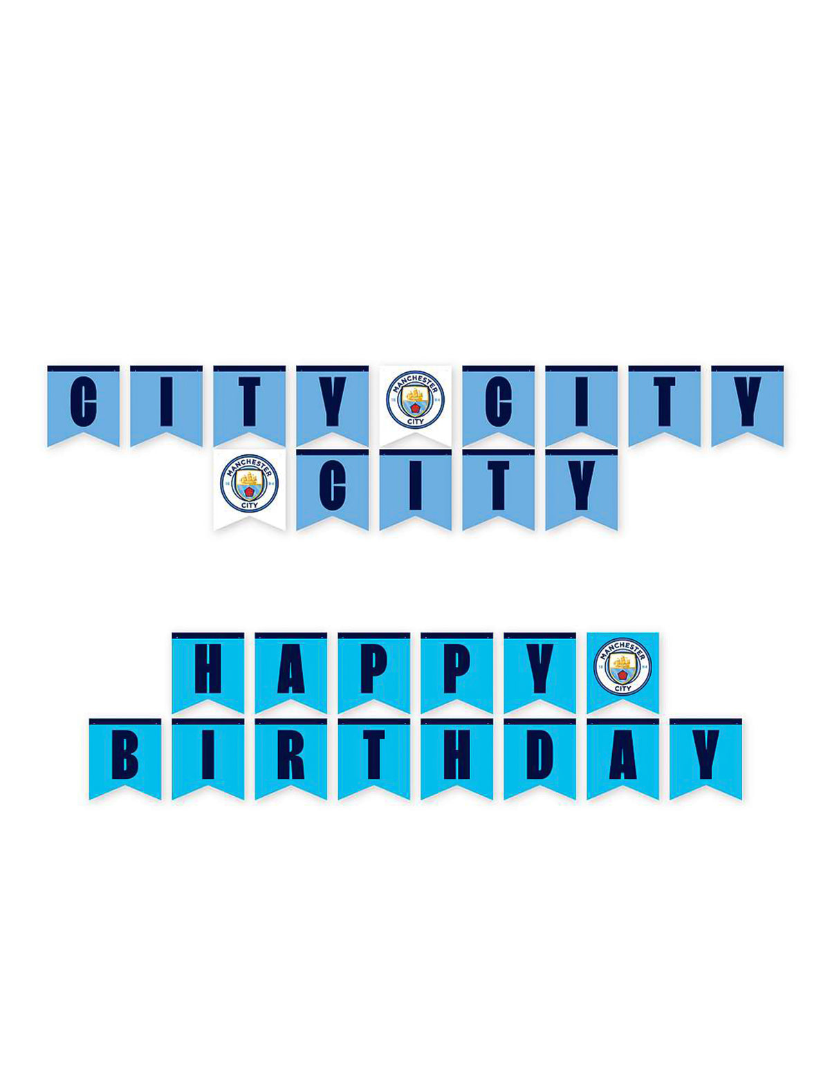 Narodeninová sada Manchester City Football Club 75 kusov