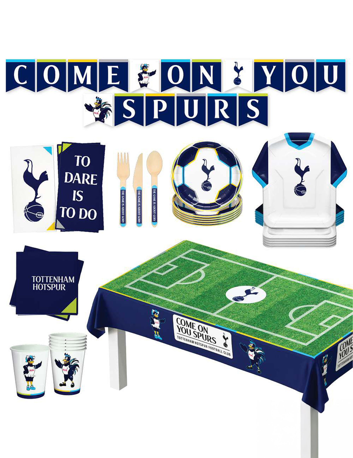 Narodeninová sada Tottenham Hotspur Football Club 44 kusov
