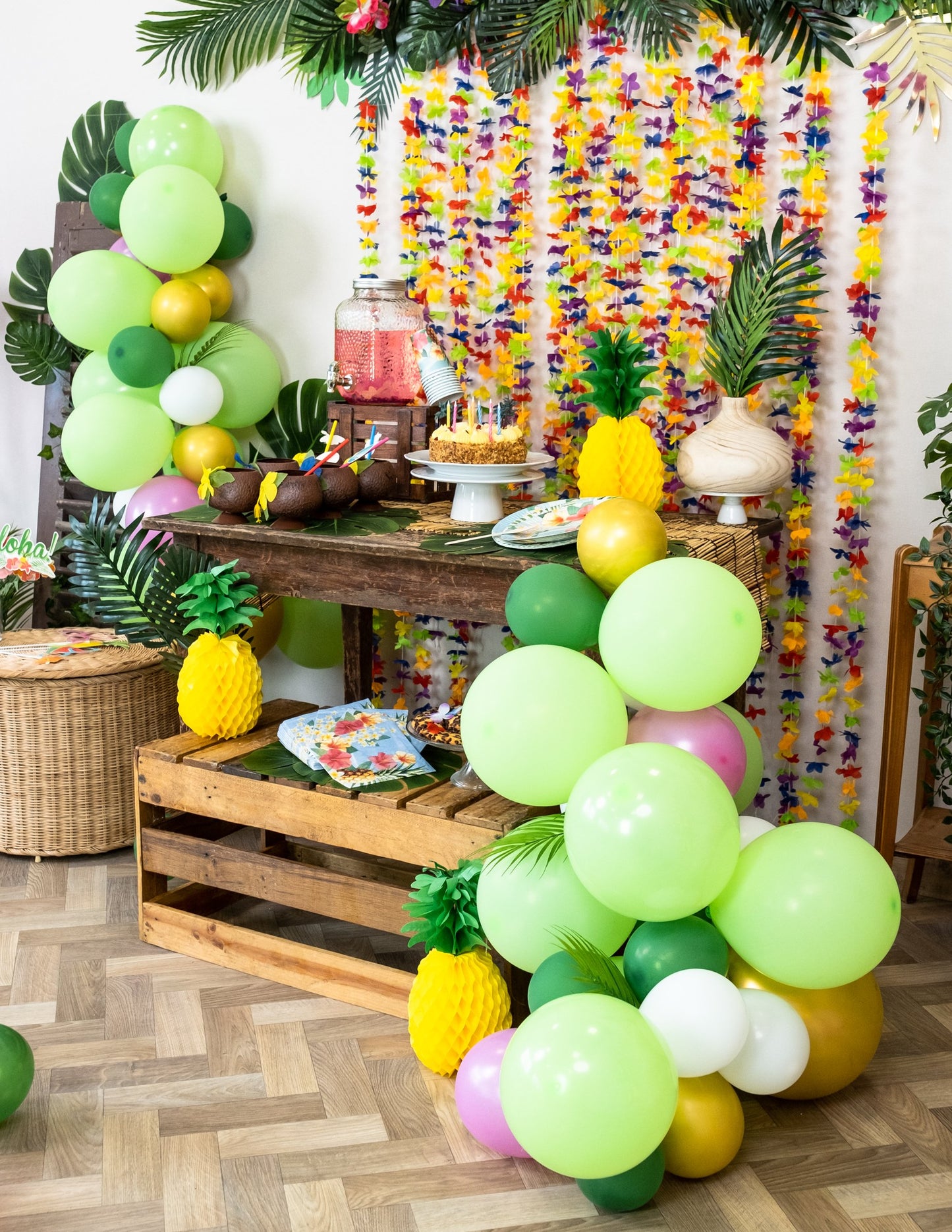 Kit archa 70 tropických balónov