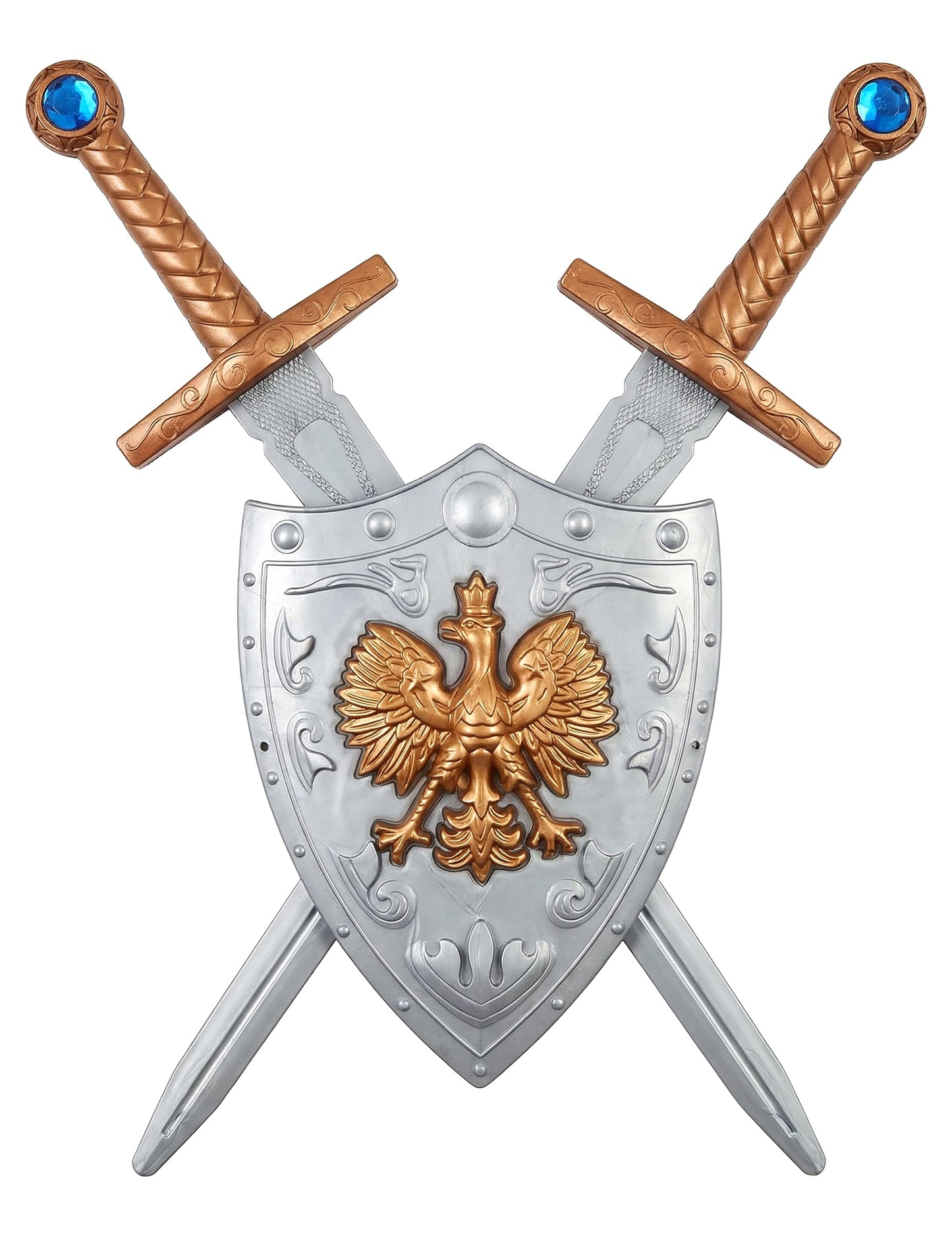 Shield Kit a 2 plastové meče pre deti