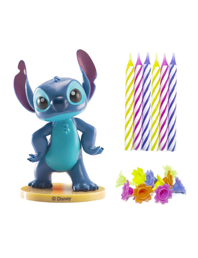 Sada PVC figúrok Stitch™ so sviečkami