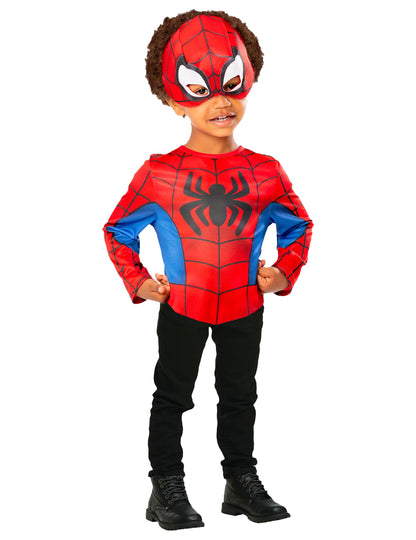 Súprava detského topu a masky Spidey a jeho mimoriadni priatelia
