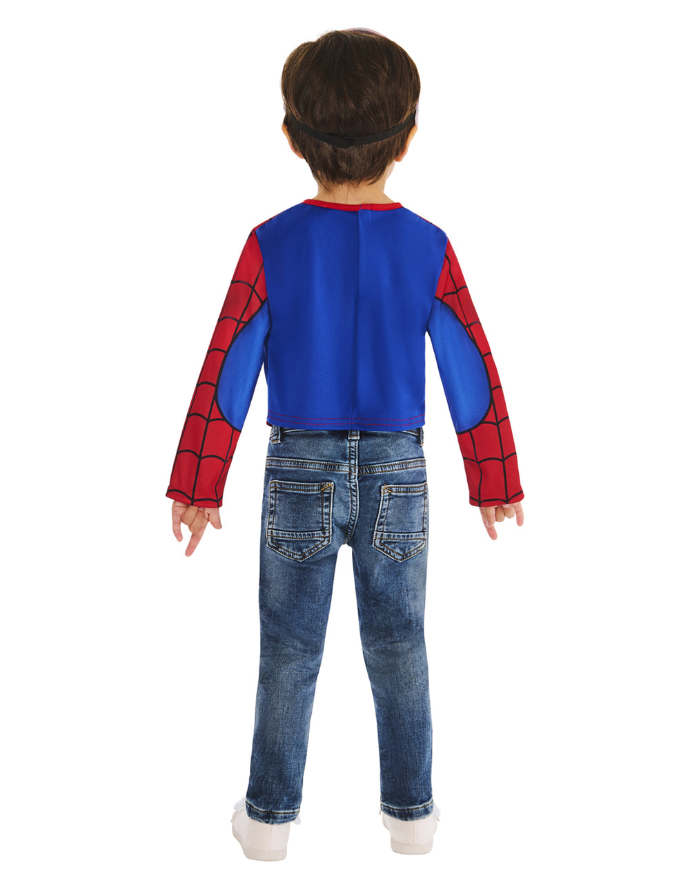 Vue de dos du kit haut et masque Spidey et ses amis extraordinaires