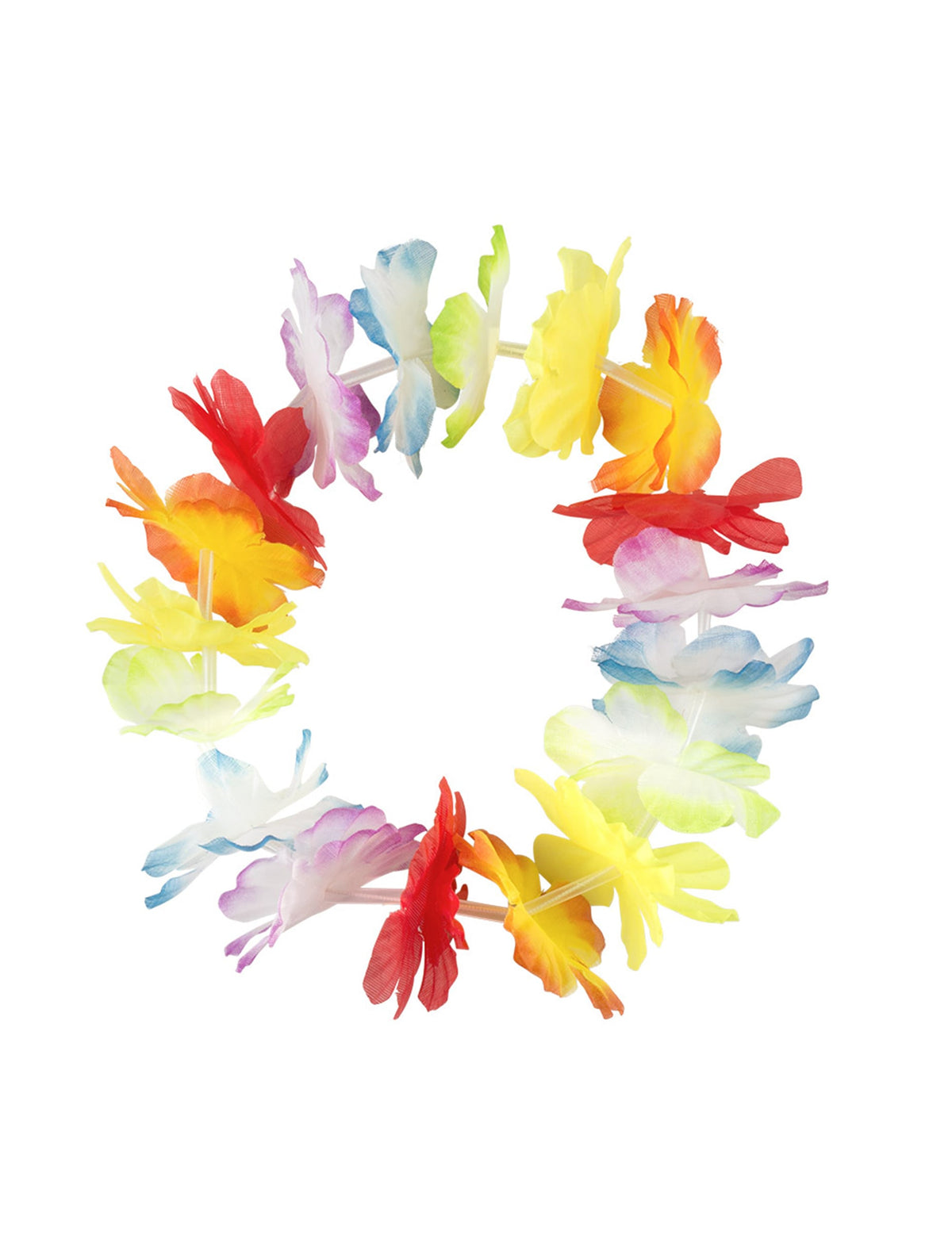 Bracelet de fleurs multicolores du Kit Hawaï paradise