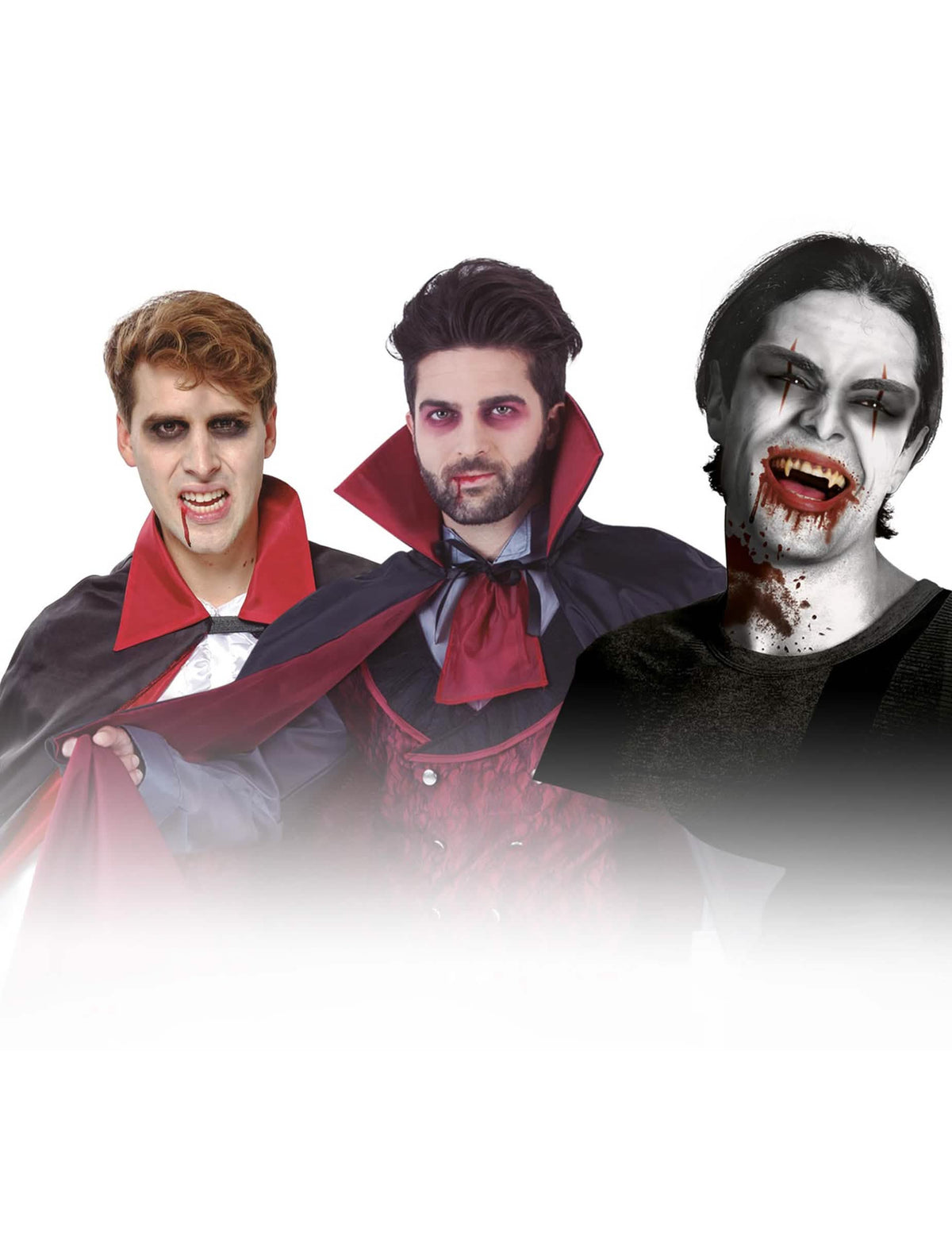 Príklady líčidiel z kitu na líčidlá a doplnky upír