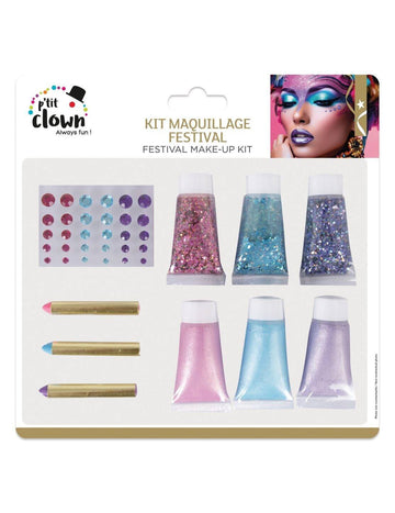 Súprava na make -up na festival