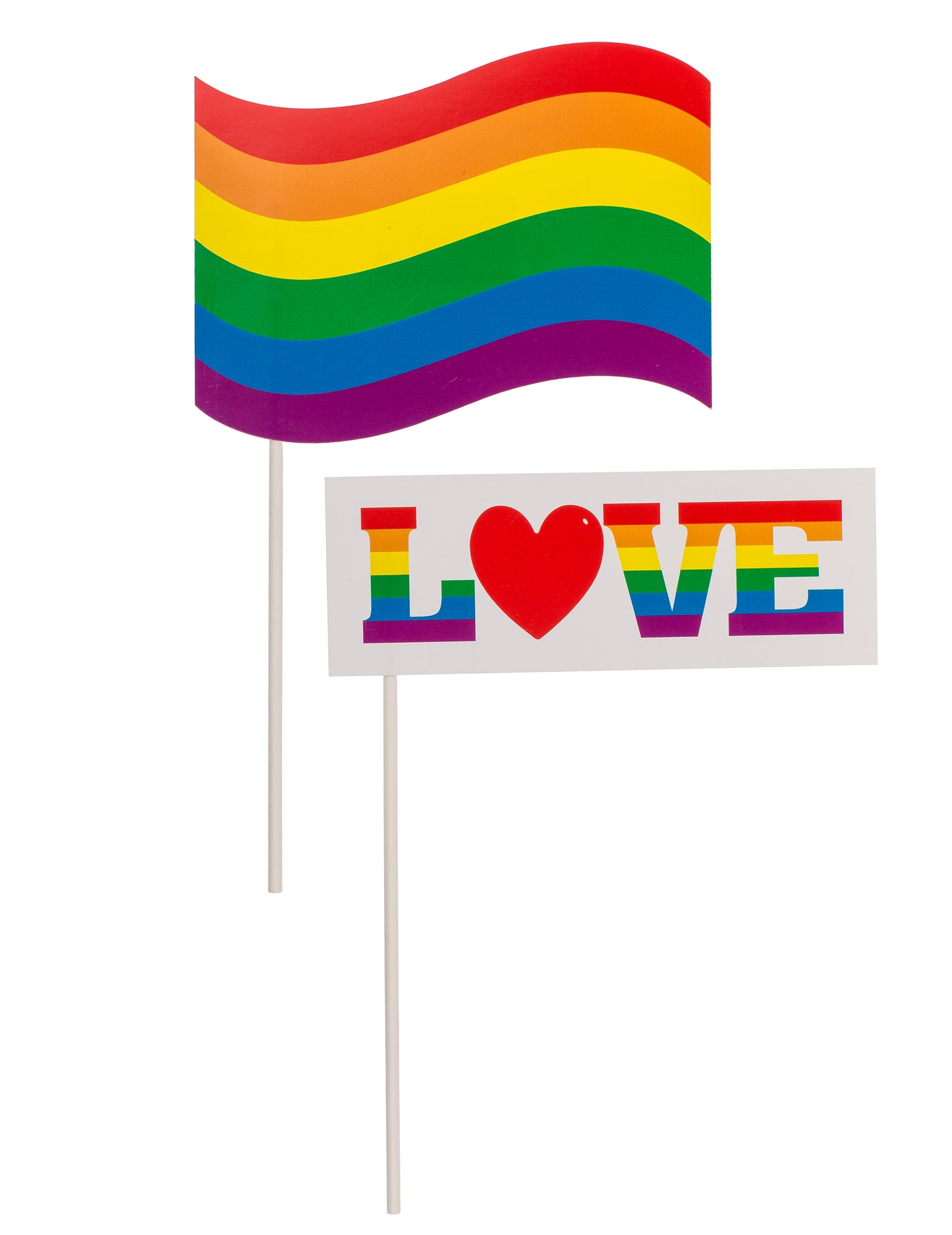 Súprava na fotenie Pride Rainbow, 12 kusov