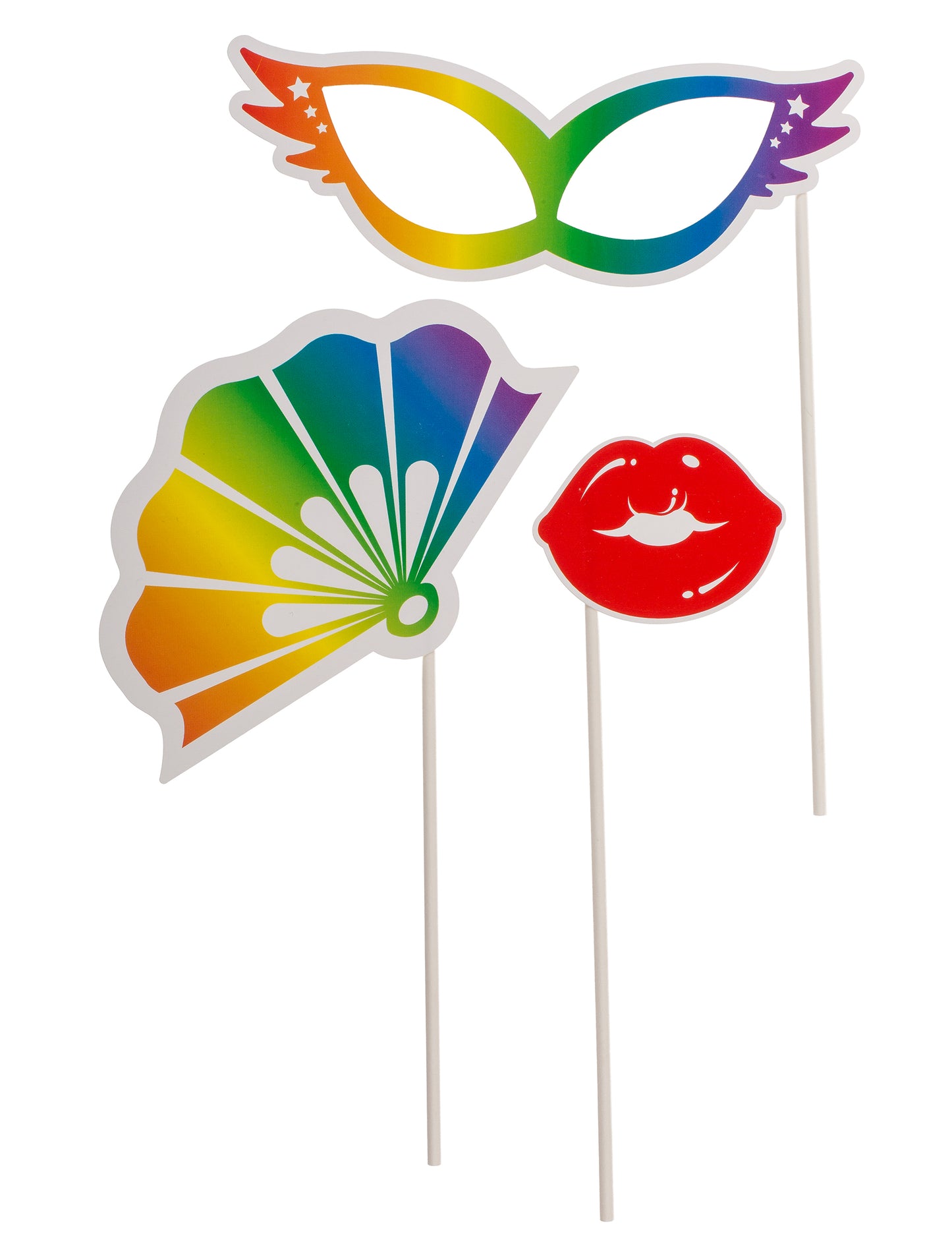 Súprava na fotenie Pride Rainbow, 12 kusov