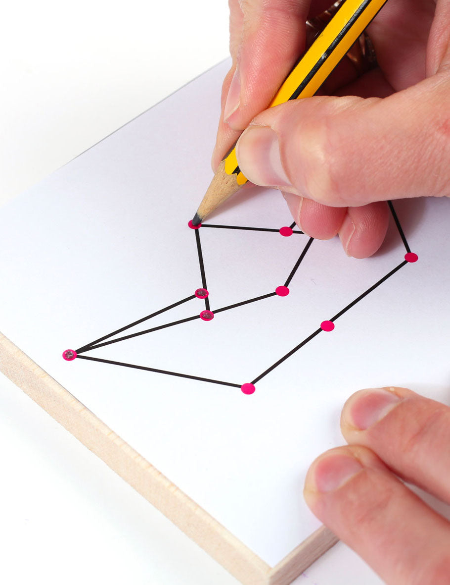 Súprava na výrobu string artu pre deti s morskou tematikou a obrázkami zo šnúrok