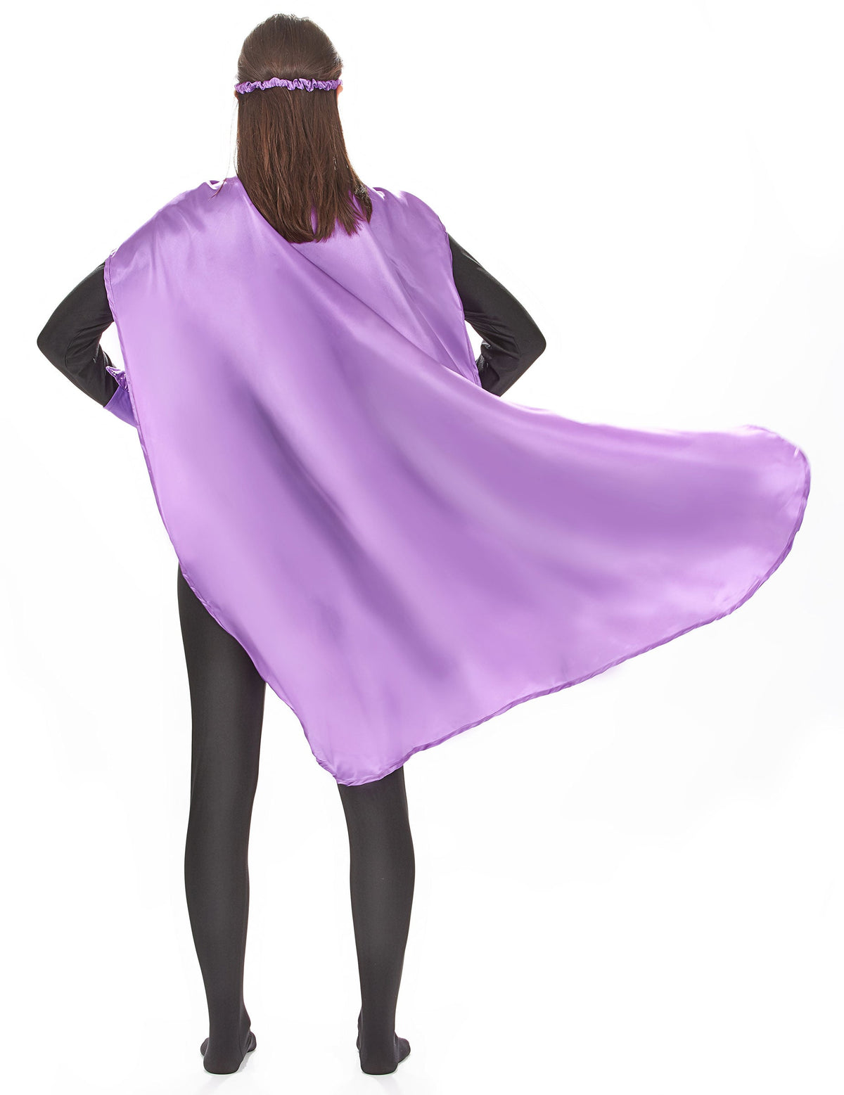 Vue de dos de la cape du kit de super héros