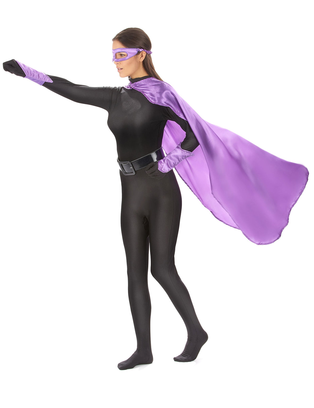 Vue de profil du kit de super héros