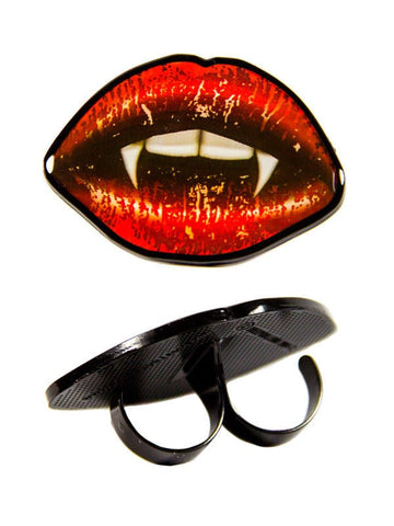 Kreepsville gotický upírsky prsteň 