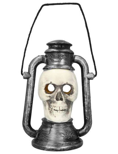 Svetlá strašidelná lebka Lucerna