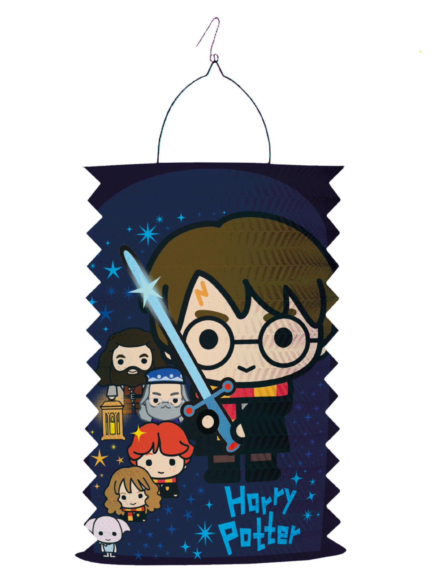 Papierový lampión Harry Potter™ kawaii 28 cm