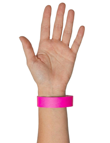 Sada 50 ružových náramkov na podujatia 