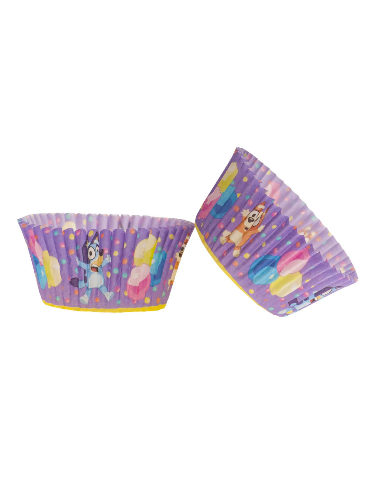 Sada 25 košíčkov na muffiny Bluey a Bingo™ 5 × 3 cm