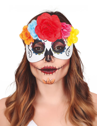 Dospelý vlk s farebnými kvetmi, Deň mŕtvych