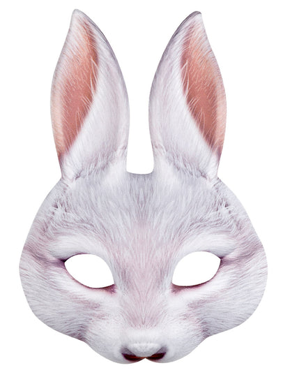 Vue de face du loup lapin