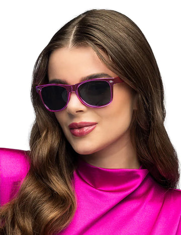 Okuliare pre kovové ružové blues pre dospelých