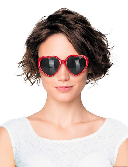 Okuliare na srdce lolita žena