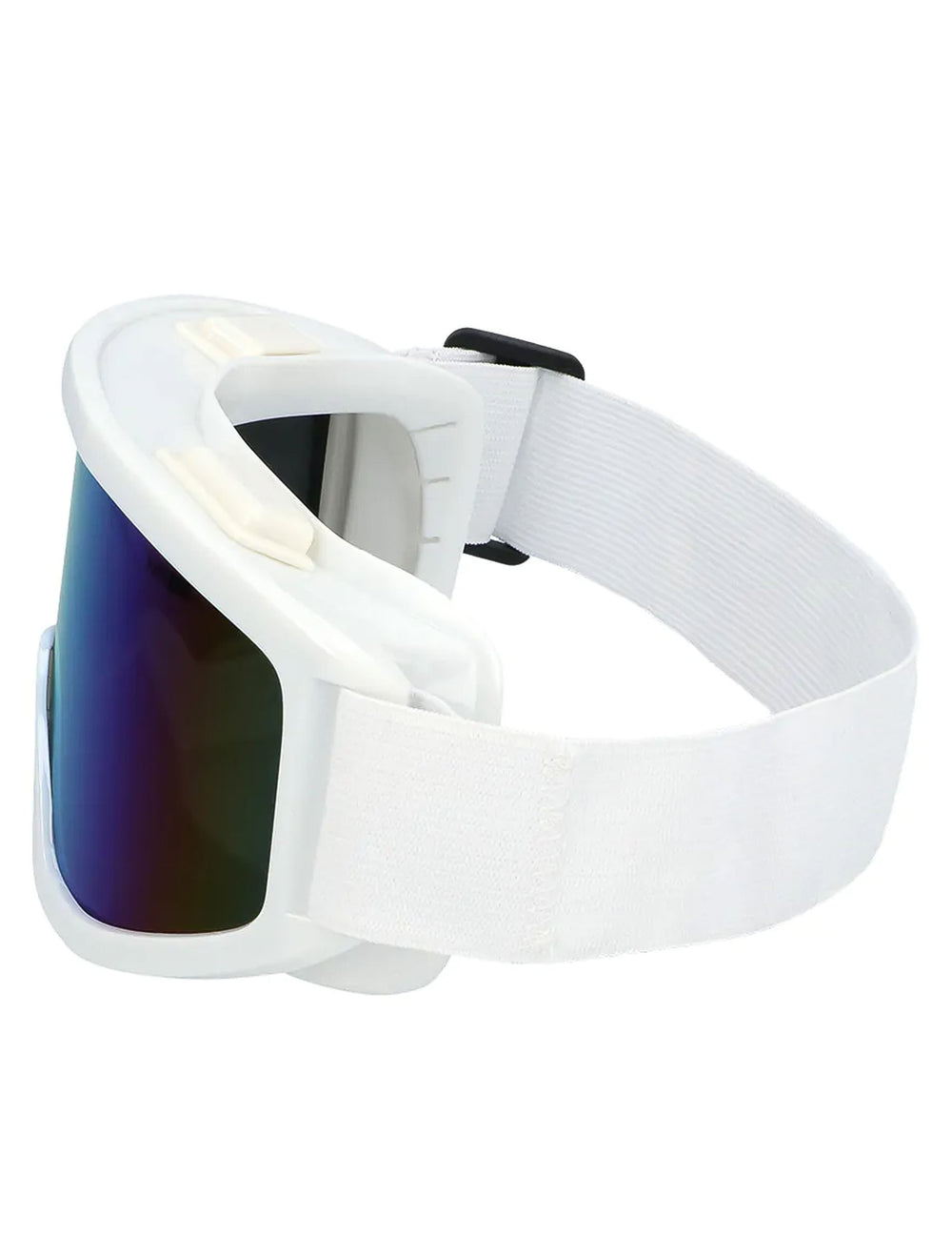 Vue de profil des lunettes de ski pour adulte