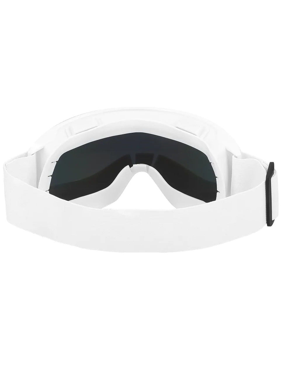 Vue de dos des lunettes de ski pour adulte
