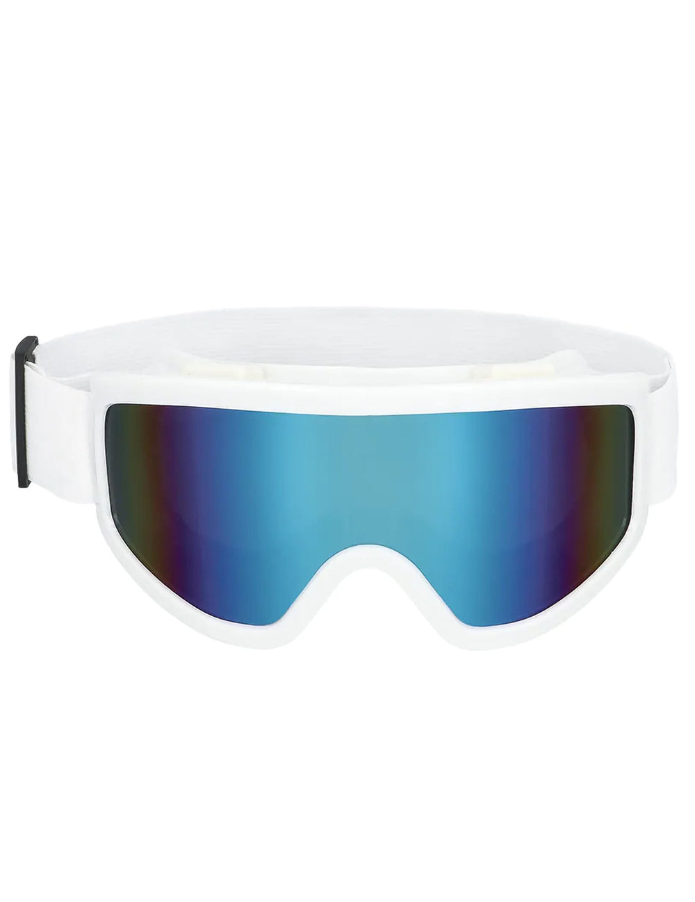 Vue de face des lunettes de ski pour adulte