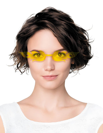 Okuliare pre dospelých žltých plameňov