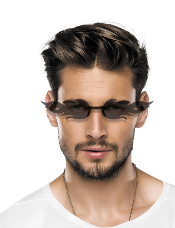 Okuliare pre dospelých čiernych plameňov