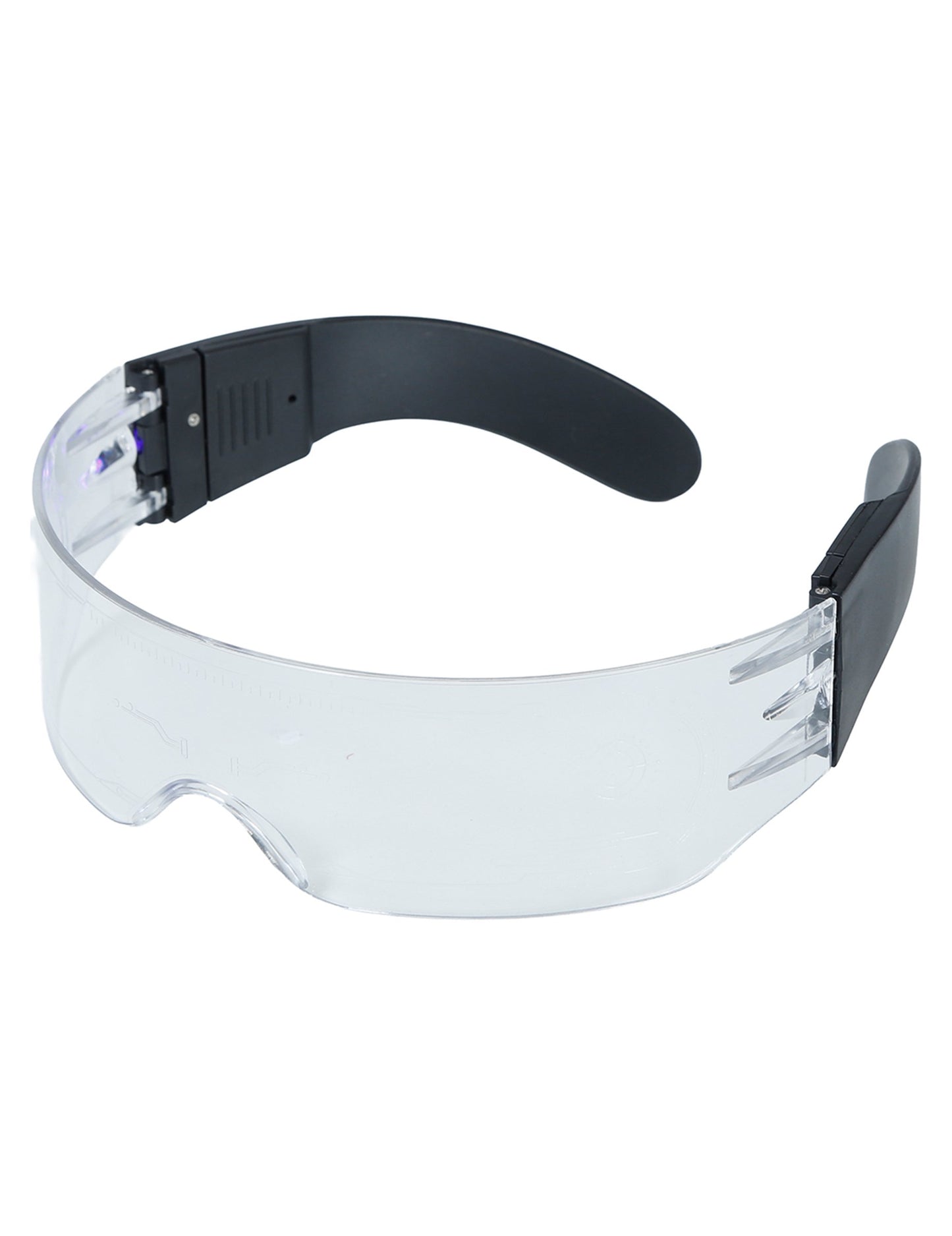 Futuristické okuliare s LED 