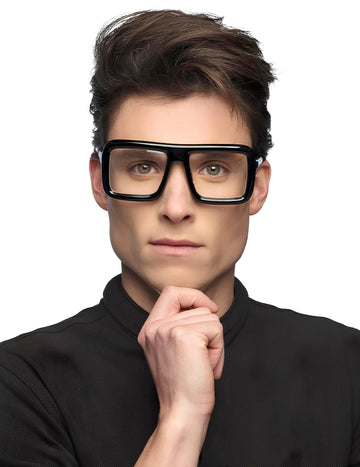 Čierne retro okuliare