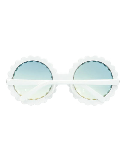 Okrúhle okuliare s viacfarebnými kamienkami 