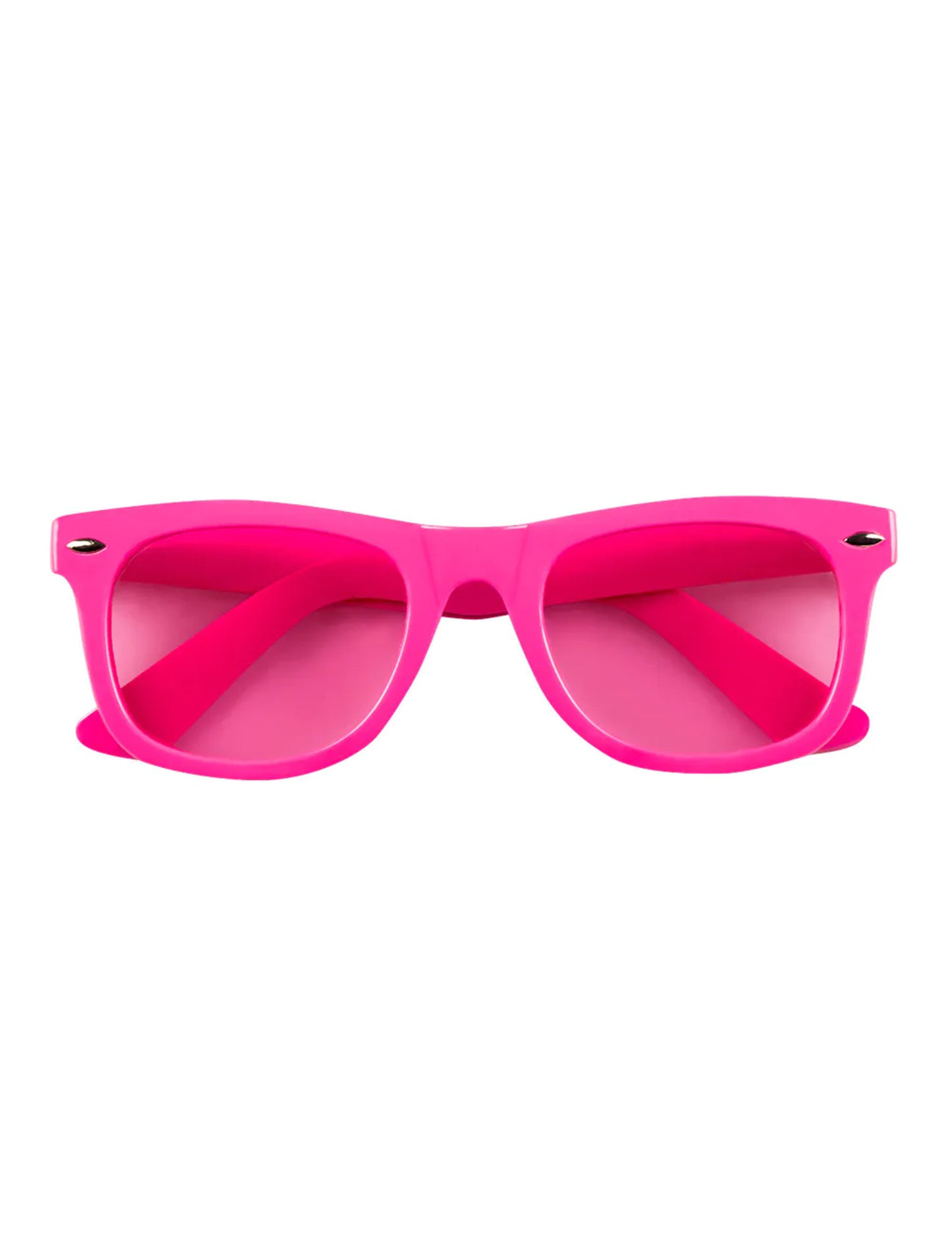 Vue de face des lunettes 80's