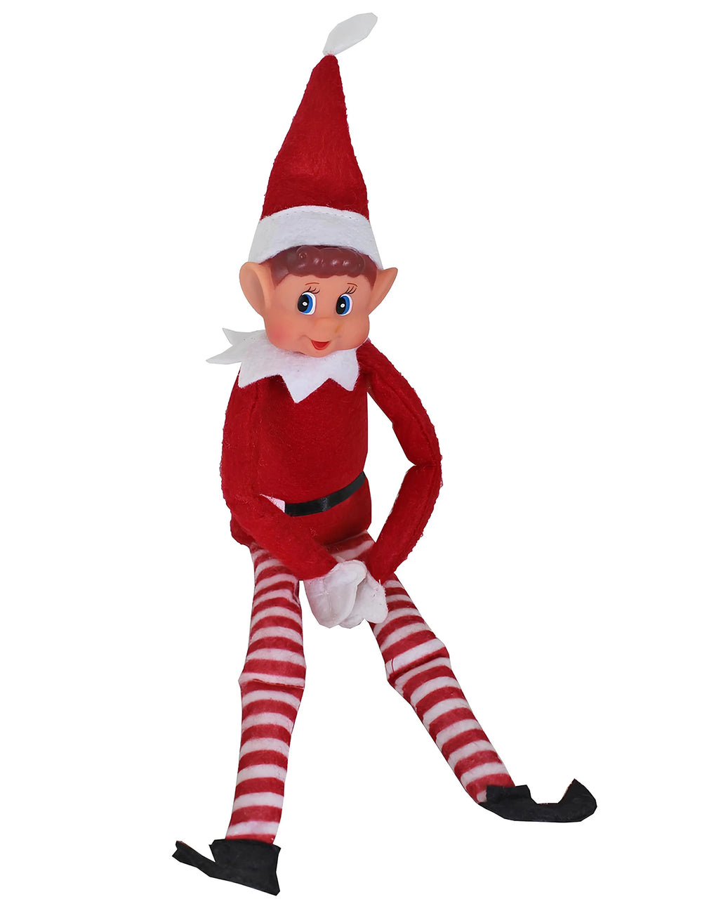 Vue de face du lutin farceur Elfie pour garçon