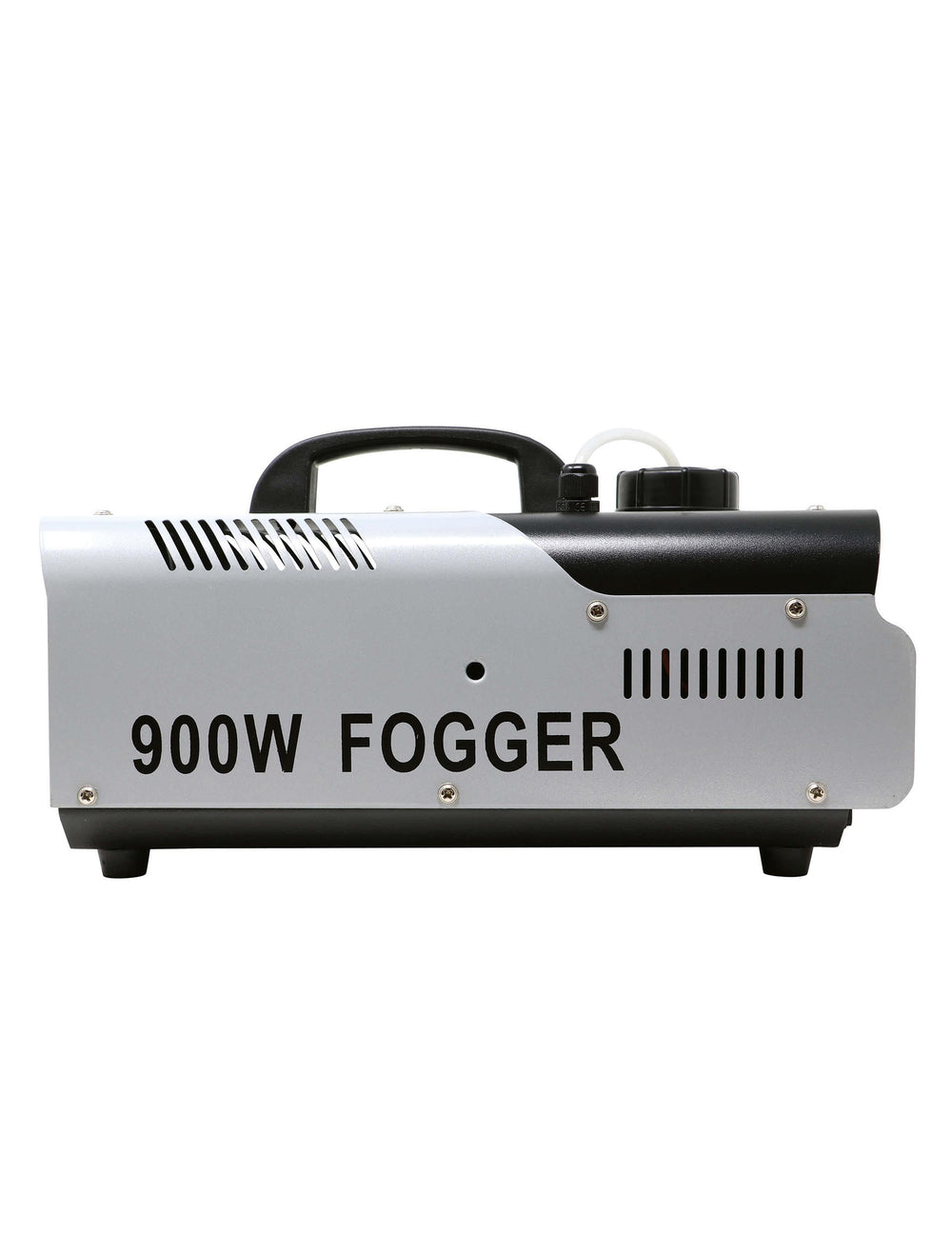 Vue de profil de la machine à fumée 900W avec télécommande