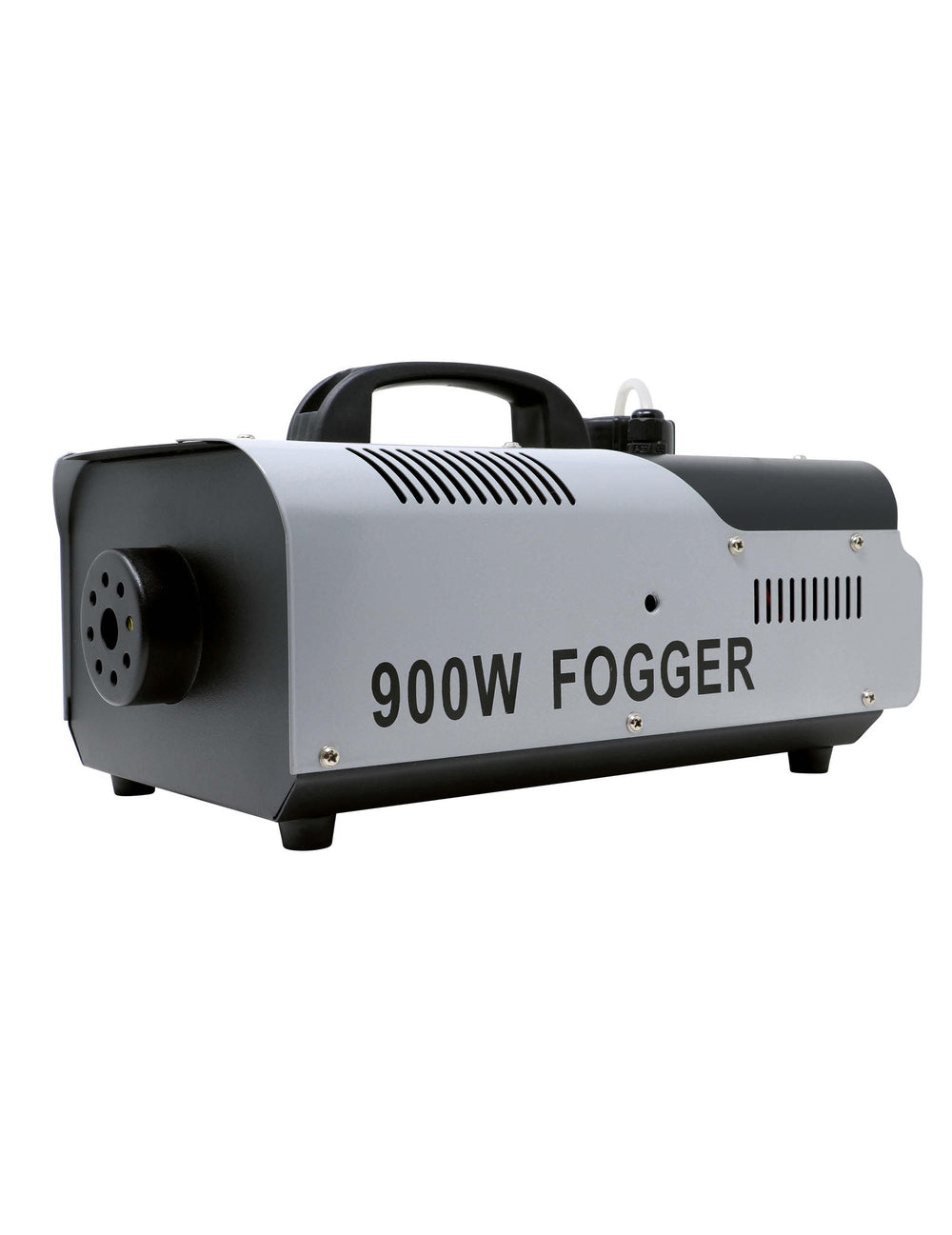 Machine à fumée 900W avec télécommande grise et noire