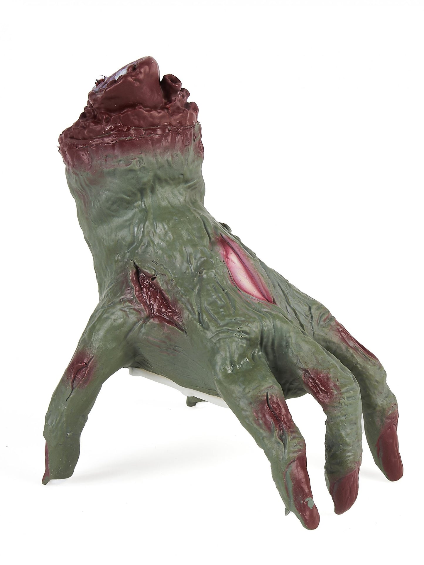 Main de zombie pour adulte verte avec son et mouvement