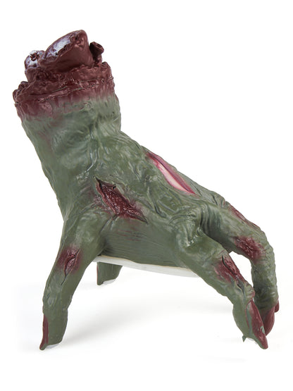 Vue de profil de la main de zombie