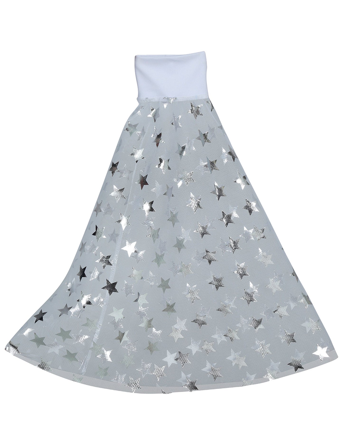 Disco manžety so striebornými hviezdami 