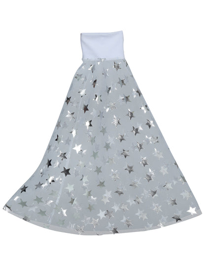 Disco manžety so striebornými hviezdami 