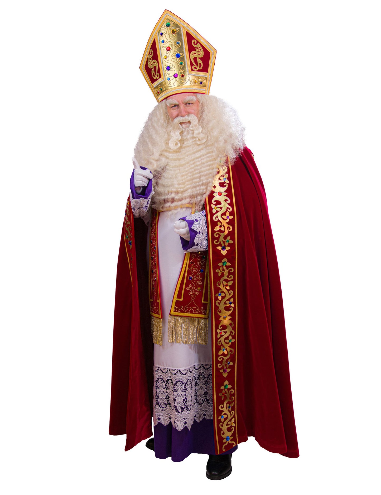 Kabát svätého Mikuláša, model Antverpy, luxusná veľkosť pre dospelých