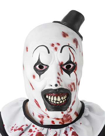 Krvavý klaun klaun pre celú tvár masku pre dospelých