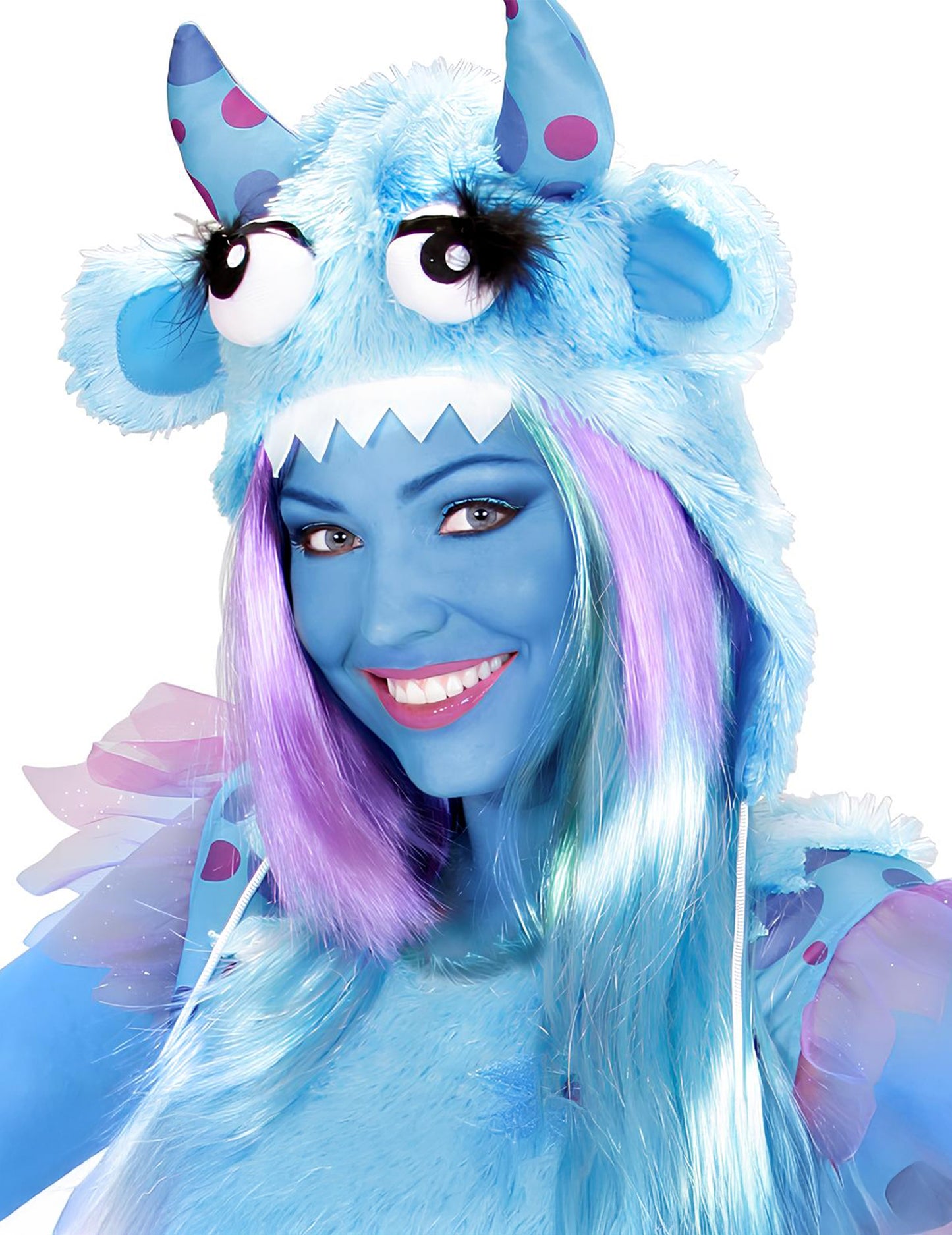 25g modrá profesionálna nádobka na make-up