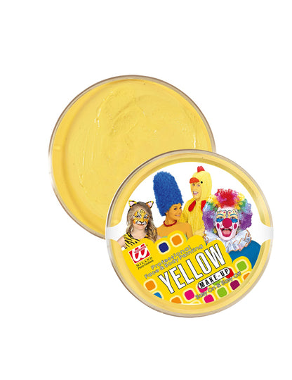 25g žltá profesionálna nádobka na make-up